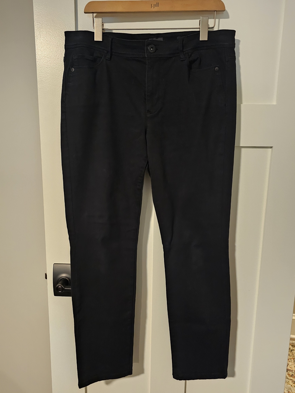 J.Jill Authentic Slim Fit Women's Black Jeans